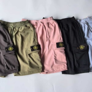 [M~2XL]스톤아일랜드 솔리드 골지 밴딩 빅포켓 버뮤다 하프팬츠 6color 1