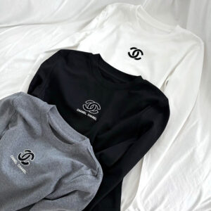 [S~L]샤넬 롱 슬리브리스 티셔츠 3color