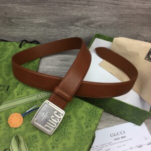 구찌 모노그램 1921 스퀘어 버클 브라운 벨트 3컬러 3.5cm Gucci 1