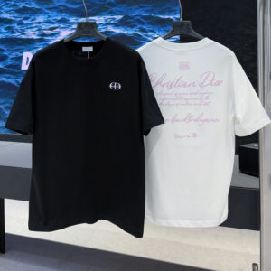 [S~2XL]디올 레터링 반팔 티셔츠 2color