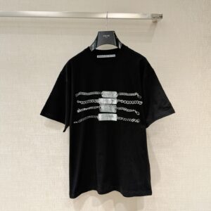 알렉산더왕 Alexander Wang 크루넥 티셔츠 블랙
