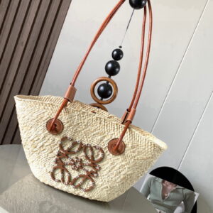 로에베 스몰 애너그램 바스켓 백 A223P65X01-2435