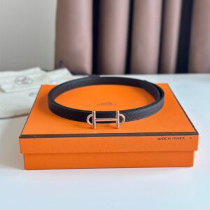 에르메스 레더 골드 GAMMA 버클 리버시블 벨트 4컬러 Hermes 1