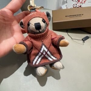 버버리 니트 베어 백참 키 홀더
