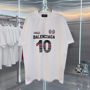 [S~2XL]발렌시아가 10 반팔 티셔츠 화이트