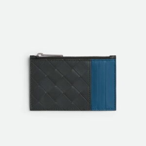 BOTTEGA VENETA 보테가베네타 인트레치아토 지퍼 카드 케이스 755985VCPQ52338