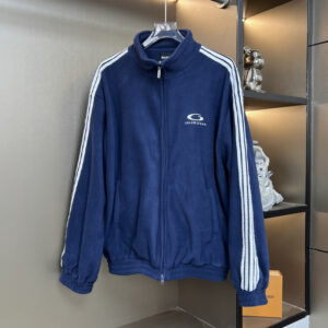 [S~XL]발렌시아가 빅 루프 로고 후리스 자켓