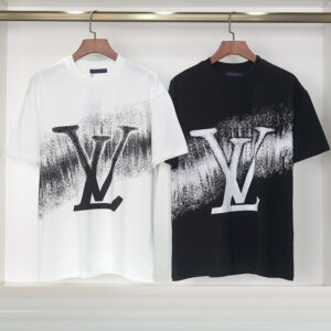 [S~2XL]루이비통 LV 빅 로고 그래픽 반팔 티셔츠 2color