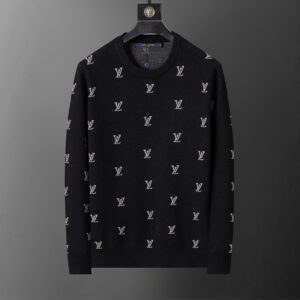 [M~3XL]루이비통 LV 올오버 자카드 긴팔 스웨터