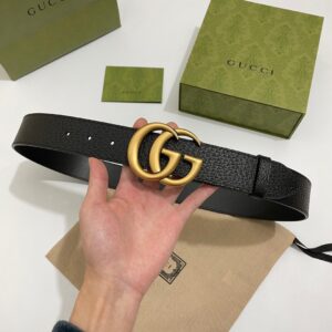 구찌 빈티지 GG로고 4cm 벨트 2컬러 Gucci