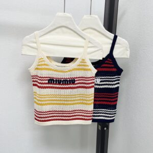 미우미우 26ss 투톤 나시