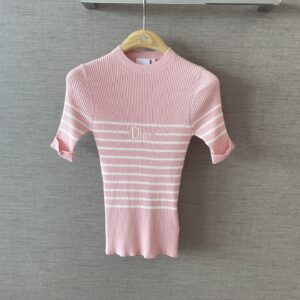 디올 리비에라 니트 스웨터 Dioriviera Short-Sleeved Fitted Sweater