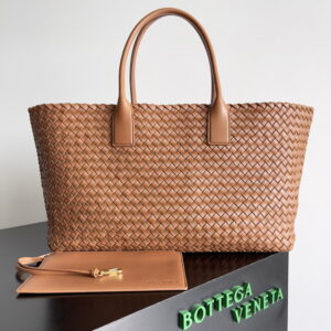 BOTTEGA VENETA 보테가베네타 라지 카밧 608811V1OW12650