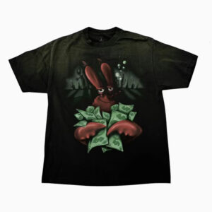 [S~XL]트래비스스캇 캑터스 잭 x 스폰지밥 머니 티셔츠