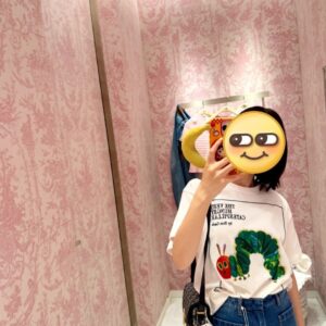 디올 에릭 칼 콜라보 더 베리 헝그리 캐터필러 반팔 티셔츠
