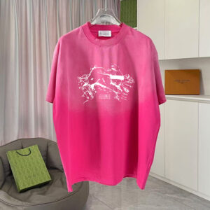 [S~2XL]메종마르지엘라 그라디언트 워싱 빈티지 반팔 티셔츠 핑크