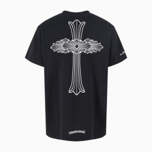 [S~XL]크롬하츠 바로크 크로스 티셔츠 블랙