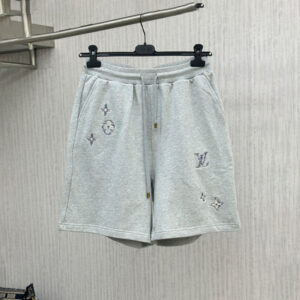 [S~XL]루이비통 스크리블 모노그램 자수 반바지