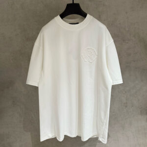 [S~XL]크롬하츠 빈티지 홀스슈 자수 디테일 티셔츠 화이트