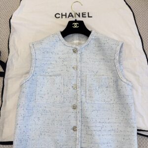 샤넬 Chanel 트위드 니트 베스트