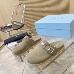 [225~290]프라다 스웨이드 뮬 데저트 베이지 2S3003_054_F0F24_F_G000