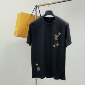 루이비통 시그니처 LV 스타 자수 반팔 티셔츠