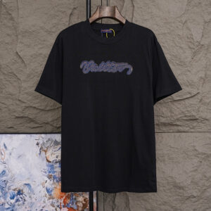 [S~2XL]루이비통 데님 시그니처 티셔츠 블랙